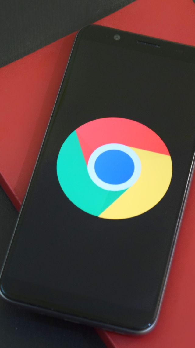 Teléfono mostrando una aplicación